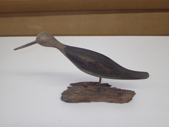 Hand Carved Shore Bird Decoy