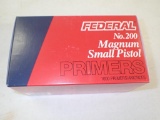 Federal No 200 Magnum Small Pistol Primers