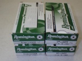Four Boxes of 9mm Luger Ammo