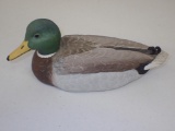 Hand Carved and Painted Mallard Decoy