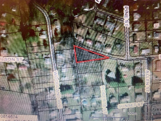 Triangular shaped lot, Highland Park