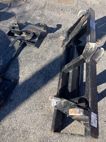 Tractor Bucket Plow Bracket