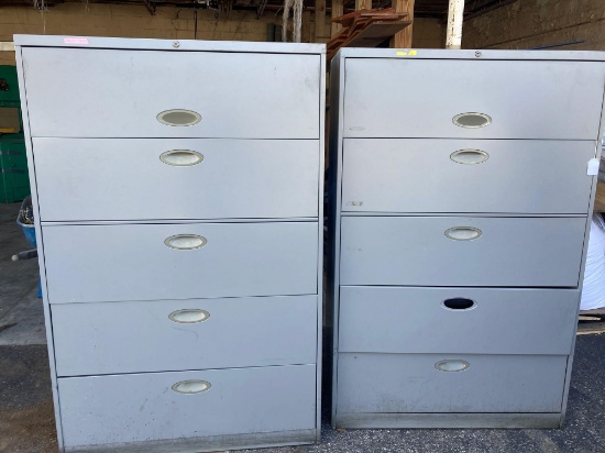 2 Lateral File Cabinets
