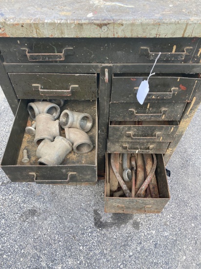 Shop Cabinet with Tools