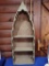 Wooden Boat Shelf