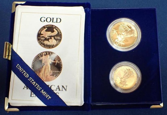 U.S. Gold Eagle Coin Set