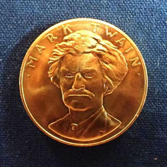 1981 Mark Twain One Ounce Gold Coin