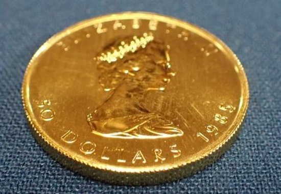 Canadian One Ounce Gold Maple Leaf