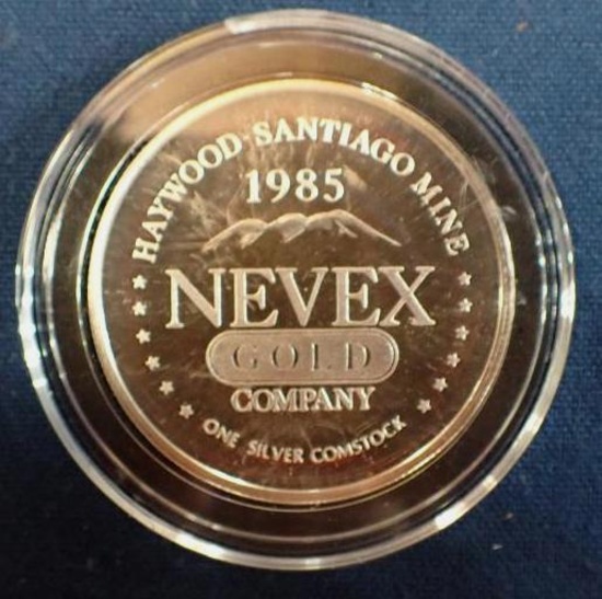 Nevex One Ounce Silver Token