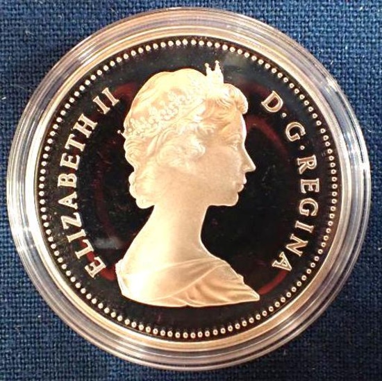 Canadian Royal Mint One Ounce Silver Dollar