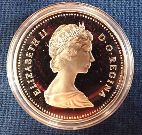 Canadian Royal Mint One Ounce Silver Dollar