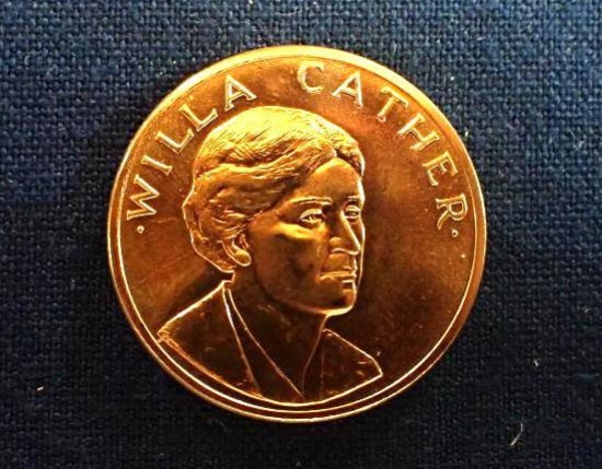 1981 Willa Cather Half Ounce Gold Coin
