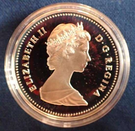 Canadian Royal Mint One Ounce Silver Dollar