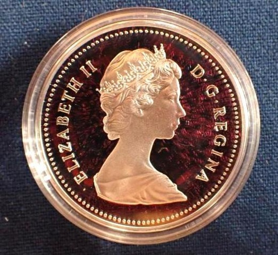 Canadian Royal Mint One Ounce Silver Dollar