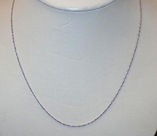 Three Lady's Sterling Silver Chains
