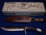 Remington Limited Edition Crown Stag Bowie Knife