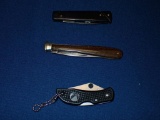Three Pocket Knives