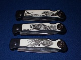 Three Smith and Wesson Knives