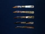Five Frost Cutlery Little Barlow Knives