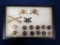 Collection of Military Buttons and Pins