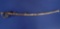 Civil War Cavalry Sword with Scabbard