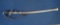 US Officer's Saber with Scabbard