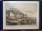 Kurz & Allison Lithograph 1888 Battle of Vicksburg