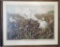 Kurz & Allison Lithograph 1886, Battle of Five Forks, VA