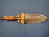 US Springfield Hunting Knife with the Rare Iron Hilt