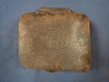 Civil War Navy Leather Cartridge Box