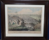 John Walker Lithograph Andersonville Prison
