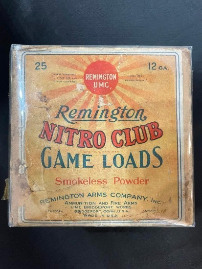 Full Box of Remington 12 guage Nitro Club Game Loads