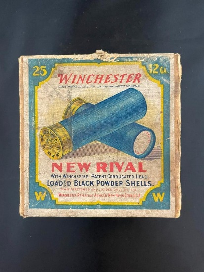 Partial Box of Winchester of New Rival Loaded Black Powder Shells