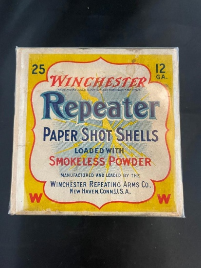 Full Box of Winchester Repeater 12 guage Paper Shot Shells