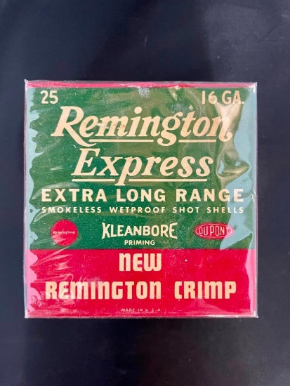 Full Box of Remington Express 16 guage Shot Shells