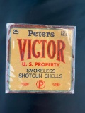 Full Box of Peters Victor 12 guage Shotgun Shells