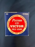 Partial Box of Peters Victor 12 guage Shotgun Shells