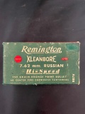 Full Box of Remington Kleanbore 7.62 m/m Russian Hi-Speed