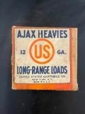 Partial box, Ajax Heavies 12 guage US Long-Range Loads
