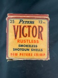 Partial box of Peters 12 Gauge Ammunition