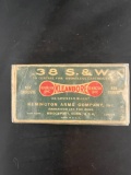 Full box of Remington Kleanbore .38 S & W Cartridges