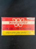 Full box of Winchester .38 Colt New Police