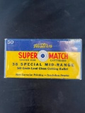Full box of Western 38 Special Mid Range Cartridges