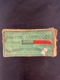 Partial box of UMC .44 Caliber Short R. F. Cartridges