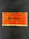 Partial box of Winchester 9 mm Long Shot Cartridges