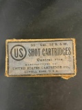 Partial box of US .32 Caliber Shot Cartridges