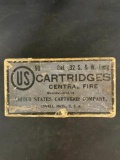 Partial box of US .32 S & W Long Cartridges