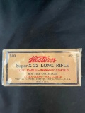 Full box of Western Super-X .22 Long Rifle Cartridges