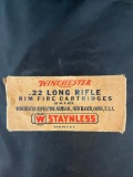 Full box of Western Super-X .22 Long Rifle Cartridges