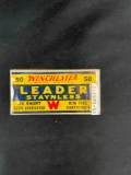 Full box of Winchester Leader .22 Short Cartridges